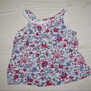 💝4/$20💝Carter’s Infant Girls Floral Top 9 Months